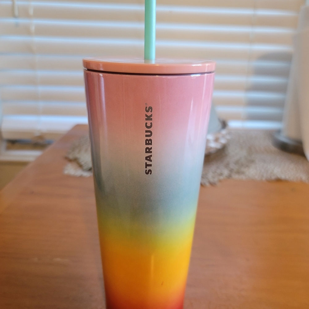 STARBUCKS Limited Edition Rainbow Pride Tumbler